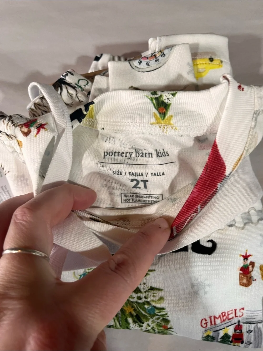 Pottery Barn Kids soft white